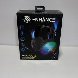 adidas Black and Multicolor Gaming Headset Packaging